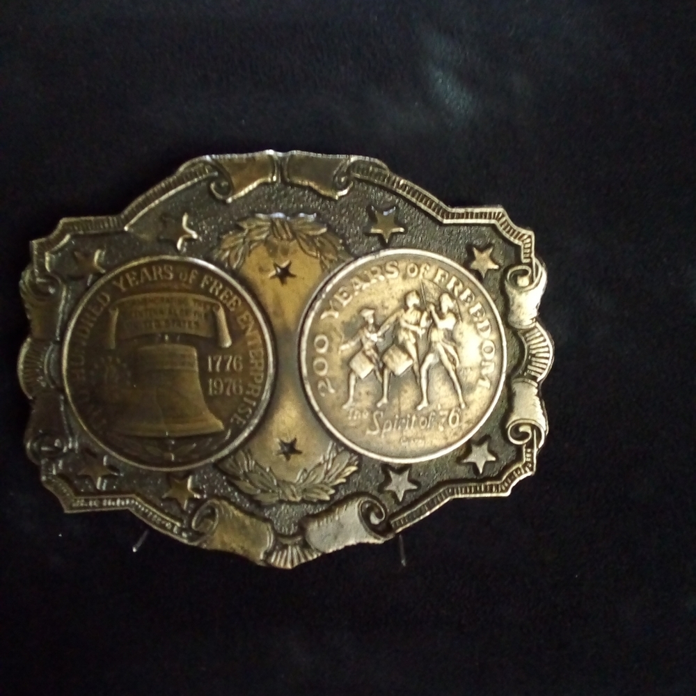 Liberty Bell belt huckle